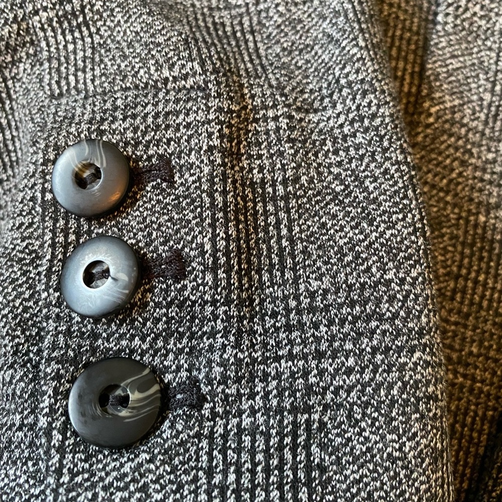 Cabi ‘Bond’ Black & White Belted Blazer Size Small - Picture 13 of 16